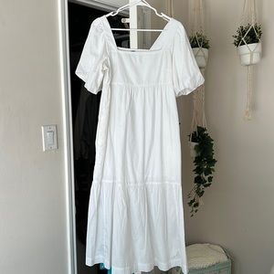 Old Navy White Maxi Dress
